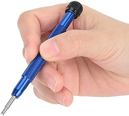 Watch Screwdriver,High Durability Case Opener Screw Removal,Watch Repairing Tool Fit,Convenient to Carry Repairing Tool for Watch Repair,for Watchmakers