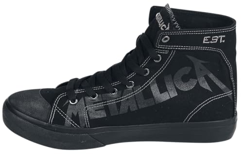 Metallica Emp Signature Collection Unisex Sneakers Alte Grigio/Nero EU43 Tessuto - 4