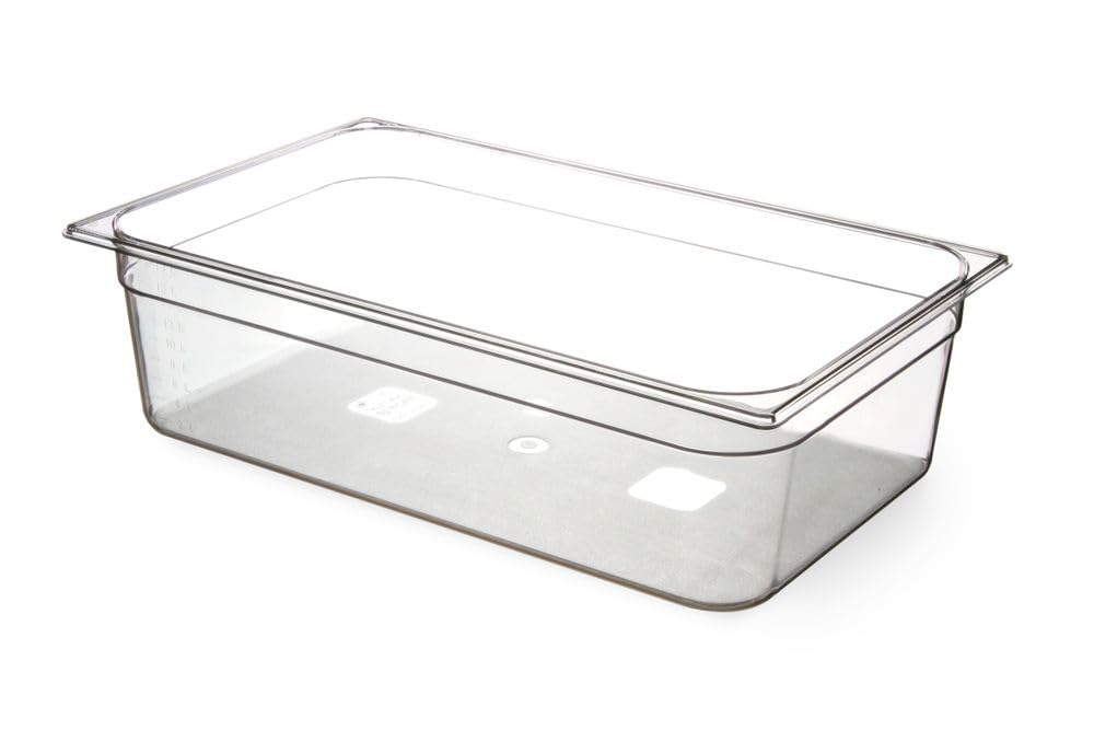HENDI Gastronorm container 1/1, Tritan, 530x325x(H)65 mm, 9 L