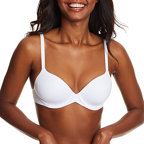 Maidenform Women's Demi Underwire Bra, One Fab Fit Lightly Padded Bras for Women, Convertible Straps (Plus