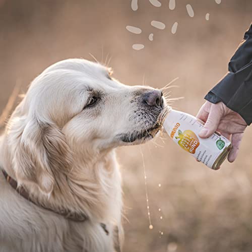 Hunde Smoothie SmoothieDog 6er Mix - je 3X: Immunio (Rind), Sensitivo (Pferd) - Flüssiges Hundeleckerli - Zucker- & glutenfrei - je 250ml
