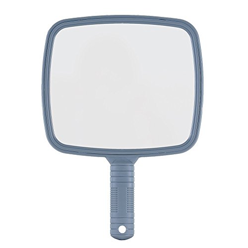 Generic Single-Sided Hand Mirror for Salons or Barbershops Grey