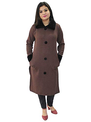 Image of Matelco Women's Wool Straight Kurti for Winters (Ad04Caz45 Black Parent).