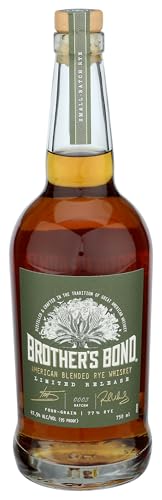 Bild: BROTHER'S BOND AMERICAN BLENDED RYE WHISKEY 750 ml (47,5% Vol) - Ian Somerhalder & Paul Wesley + 2 hochwertige Whiskey Steine im Geschenkbeutel dazu f�r 115,63 EUR bei amazon.de