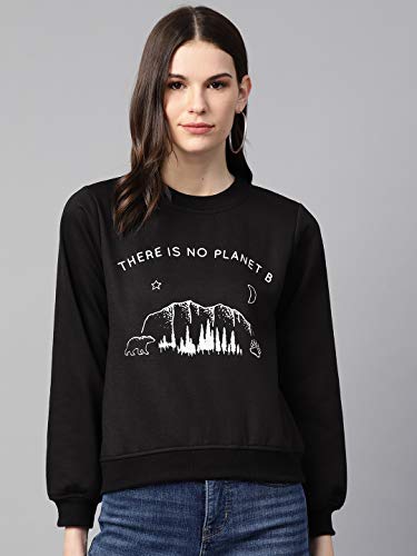 Image of pluss Women's Fleece Round Neck Sweatshirt