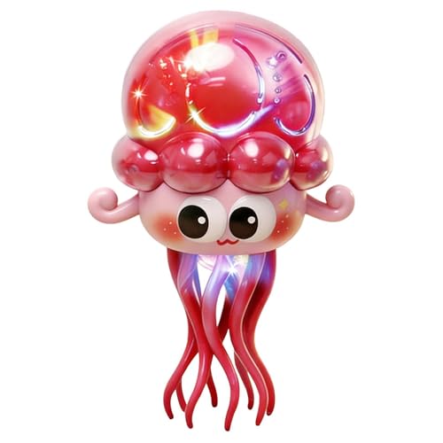 Juguetes interactivos con luz tipo medusa divertida con pilas luminosas 1
