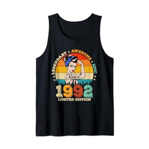 Legendario de 30 años desde 1992 Impresionantes mujeres de 30 cumpleaños Camiseta sin Mangas