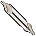 Dormer A221N00 Centre Drill, Bright Coating, Cobalt High Speed Steel, 0.025" Head Diameter, 1/32" Flute Length