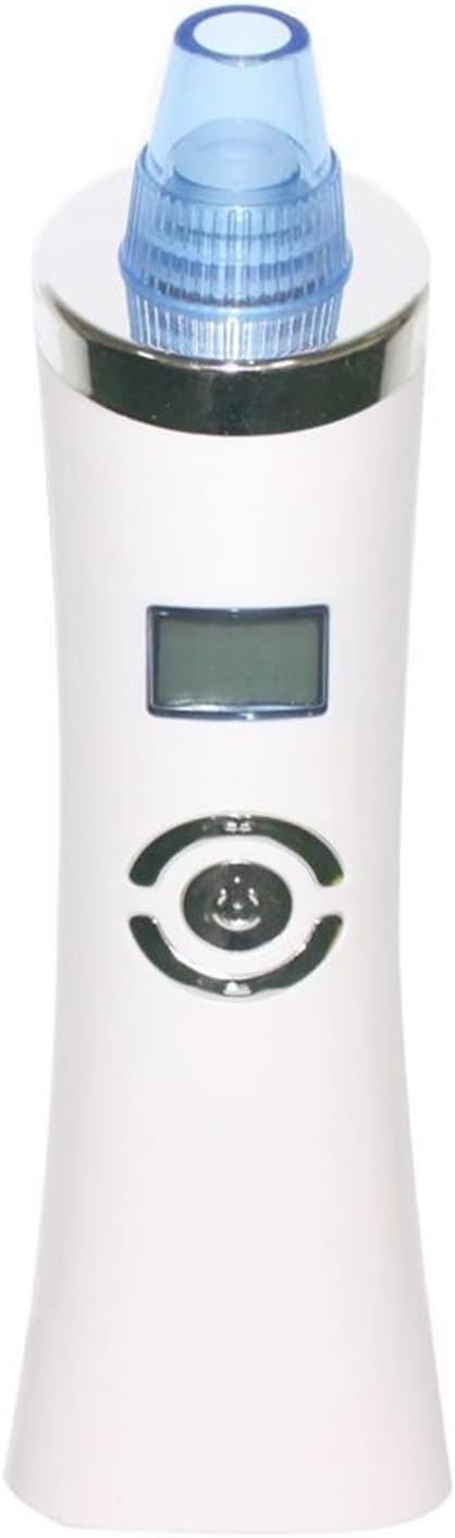 Aspiratore Punti Neri, Detergente Pori del Viso - Kit Estrattore Elettrico Acne Comedo Ricaricabile USB con 4 Sonde di Ricambio for la Cura della Pelle Display LCD