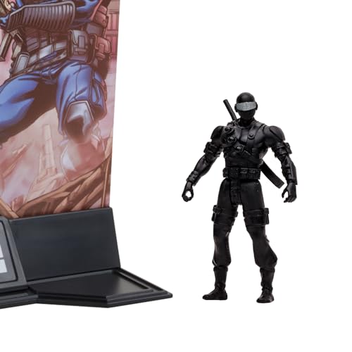 Image of McFarlane Toys - G.I. Joe Page Punchers 2pk Duke and Snake Eyes 3in Action Figures with 2 Comics
