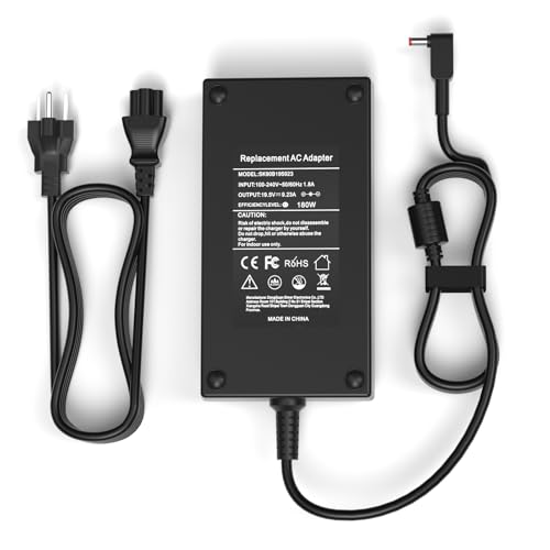 Ursulan 180W Charger Compatible with Acer Nitro 5 7 Predator Helios Laptop