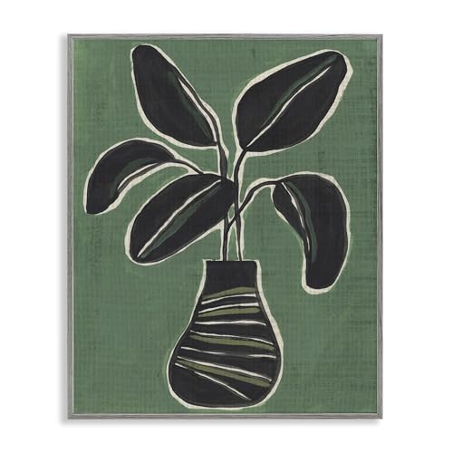 House Plant Botanical, 16 x 20 Inch Framed Giclée Print