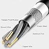8K DisplayPort Cable 1.4 15ft / 1.5ft / 5ft / 10ft / 20ft / 25ft / 30ft, Ultra HD 4K 144Hz, 8K 60Hz HBR3(7680x4320) High Speed 32.4Gbps, Long Braided Copper DP Display Port 1.4 1.2 Cord
