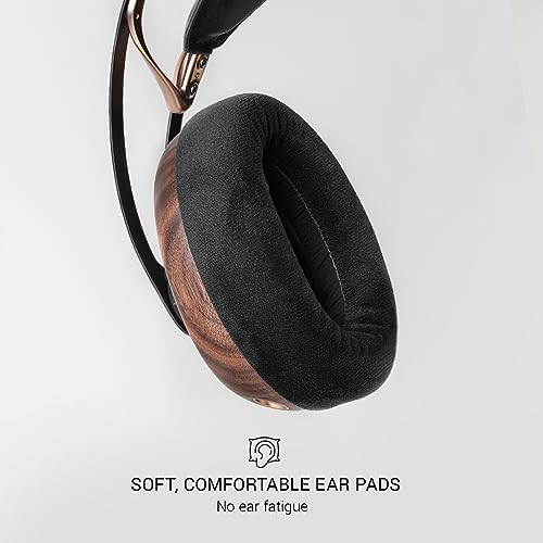 MEZE AUDIO 109 Pro | Wired Wooden Open-Back Headset for Audiophiles | Over-Ear Headphones with Self Adjustable Headband - Thumbnail 5