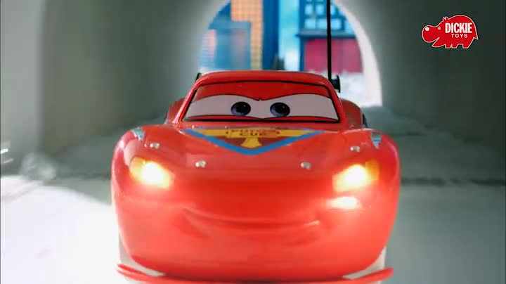 Dickie Spielzeug 203089594 - Disney Cars Ice Racing RC Ultimate Lightning McQueen 1:12 – Bild 4