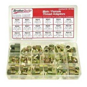 BrakeQuipBQ7004 Assortment Kit - Male/Female Thread Adapters