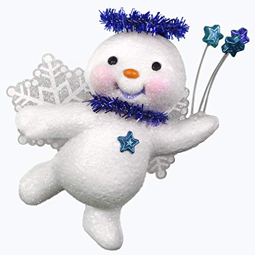 Hallmark Keepsake Christmas 2019 Year Dated Sweet Star Angel Snowman Ornament