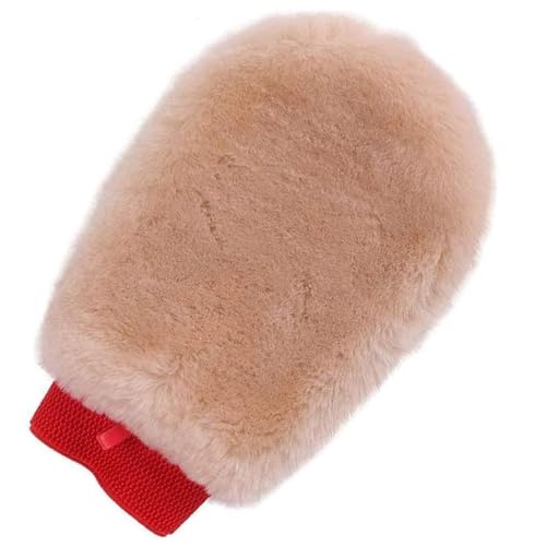 Ultra-Soft Lambswool Car Wash Mitt, Extra Large Scratch-Free Cleaning Glove
