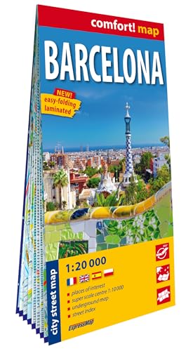 Barcelone 1/20.000 (carte grand format laminée)