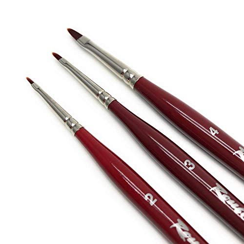 Roubloff DCr33R nail art brush, one stroke design (2)