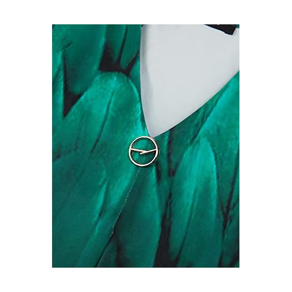 VALOLIA-Womens-Summer-V-Neck-Blouse-34-Sleeve-Casual-Workwear-Loose-Shirts-Tops VALOLIA 3/4 Sleeve Tunic Tops for Women, Trendy Tops for Women Business Casual Loose Fit Blouses Flowy Shirts Wear with Leggings Womens Dress Shirts and Blouses(Peacock Blue Large)