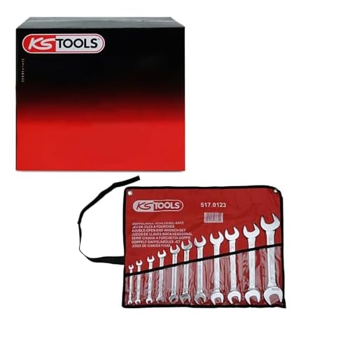 KS Tools 517.0123 CLASSIC Doppel-Maulschlüssel-Satz, 11-tlg., 6x7-30x32mm