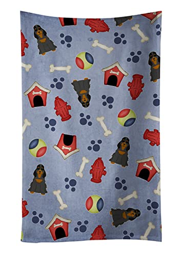 Toalla de cocina de tela Caroline's Treasures BB2706KTWL Cocker Spaniel 2