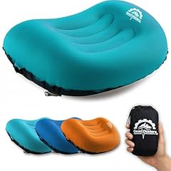 Teal Camping Pillow