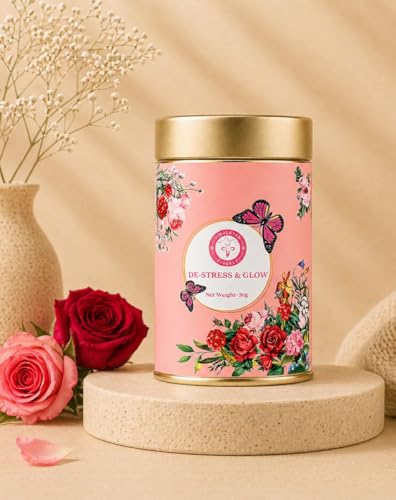 Image of Himalayan Firefly Saffron Herbal Tea | Caffeine Free Natural Flower Loose Leaf Infusion | Floral Blend For Daily Beverage Preparation | Aromatic Botanical Drink | 50g