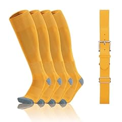 E-baseball Socks-yellow