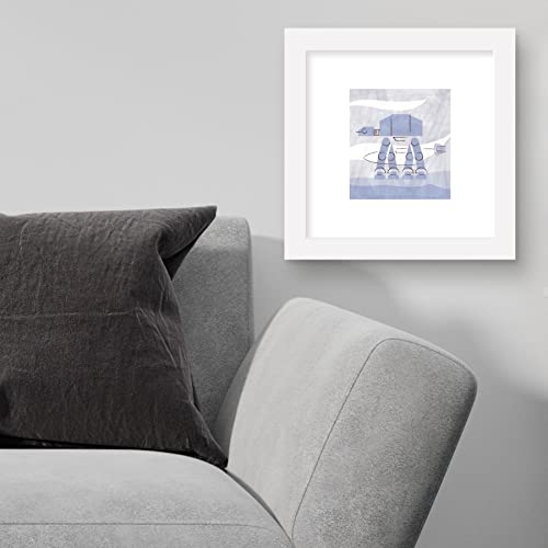 Poster Star Wars AT-AT encadre pour deco murale chic - 4