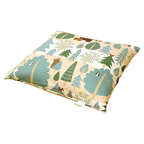 �N�b�V�����J�o�[ ���z�c�J�o�[ 55×59cm �x�A ���唻 ��100% �l�p �t�@�X�i�[�t ����� �k�� ���{�� ����P