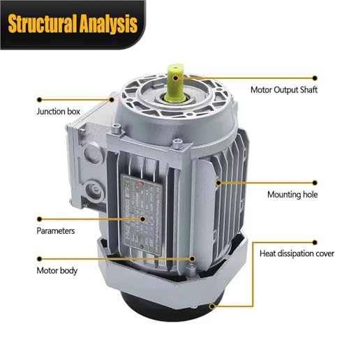 Moteur triphasé haute précision avec boîtier alu YS Series - 4