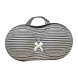 Muzrunq Portable Bra Bag with Net Bra Case Bra Organizer Portable Travel Bra Storage Box for Travel (Pattern 5).
