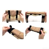 Scaletta per letto a castello con cuscinetti di sicurezza imbottiti per dormitorio loft RV uso con tessuto di nylon resistente agli strappi