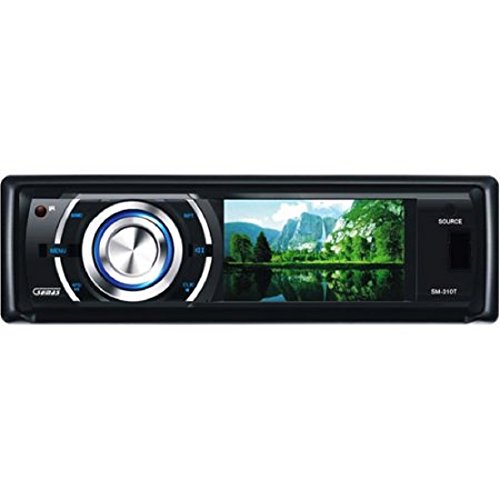 3" Sumas SM-310T Widescreen Touchscreen In-Dash Detachable Flip-Down Panel Car DVD/VCD/MP3 Player