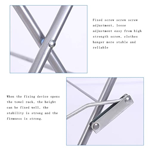 Tradefirst 3-Tier Clothes Airer – Portable Small Drying Rack for Laundry Room – Adjustable for Indoor and Outdoor Use in Black - Image 4