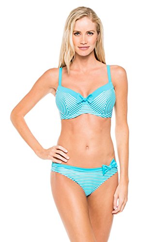 Haut de maillot Tootsie Poppy Freya avec balconnets plissés