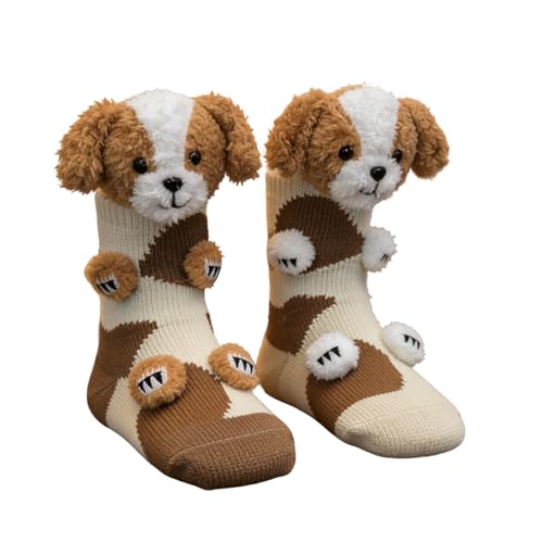 Image of 3D Knit Animal Socks,Cute Hug Hug Socks with Funny Animal Design,Non-Slip Animal Feet Socks for Women Gifts