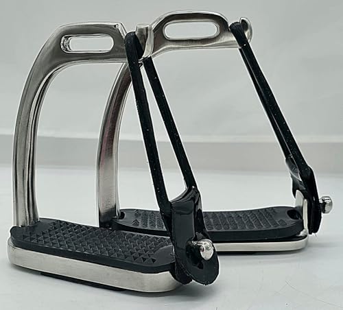 Tysons Breeches Steigbügel Sicherheitssteigbügel Gummi Gummizugring Erwachsener Kinde Kindersteigbügel 10 12 cm Tritt (10 cm)