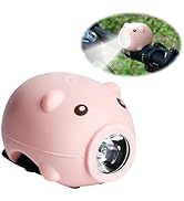 Kinder Scooter Licht USB - LED Warnlicht Mit Hupe Wasserdicht