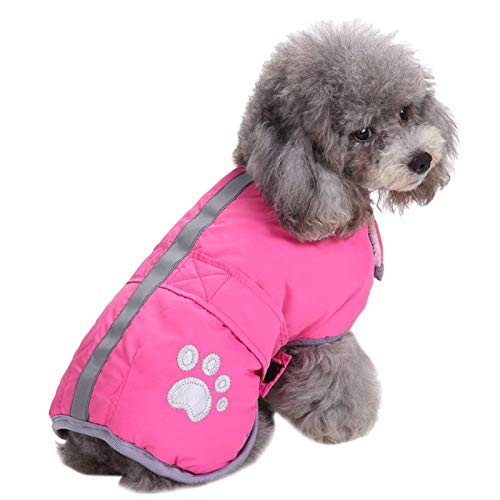 Image of Cold Weather Dog Coats Loft Reversible Winter Fleece Dog Vest Waterproof Pet Jacket Available in Extra Small, Small, Medium, Large Extra Large Sizes