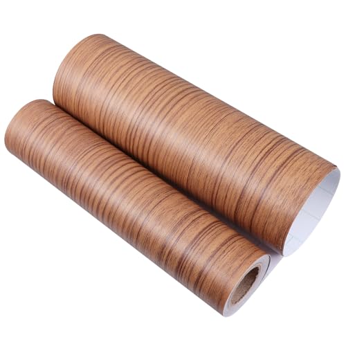 FELTECHELECTR Pegatina Autoadhesiva de Pvc Imitación de Madera Pino, Tamaño Extragrande 20 Cm X 5 M, Resistente al Agua para Revestimiento de Paredes, Azulejos y Muebles, Adhesivo para Suelo
