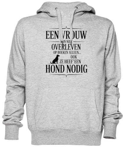 Sweat à capuche gris unisexe en jersey doux contre le froid des sessions de lecture
