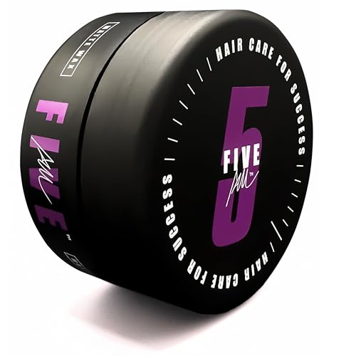 Five Am Matte Wax | Cera Pelo Hombre 100 Ml - Cera Mate Fijación Media para Todo Tipo de Cabello - Acabado Mate natural Alta Duración con Aroma Five y Sin Residuos