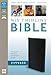 NIV, Thinline Bible Zippered, Bonded Leather, Black