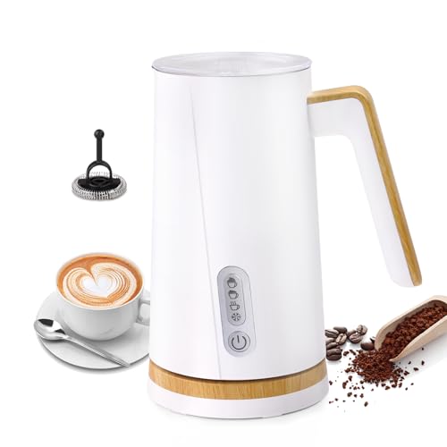 Milchaufschäumer Elektrisch 4-in-1 Milchschäumer für Heißer und Kalter Milchschaum, Warme Milch,...