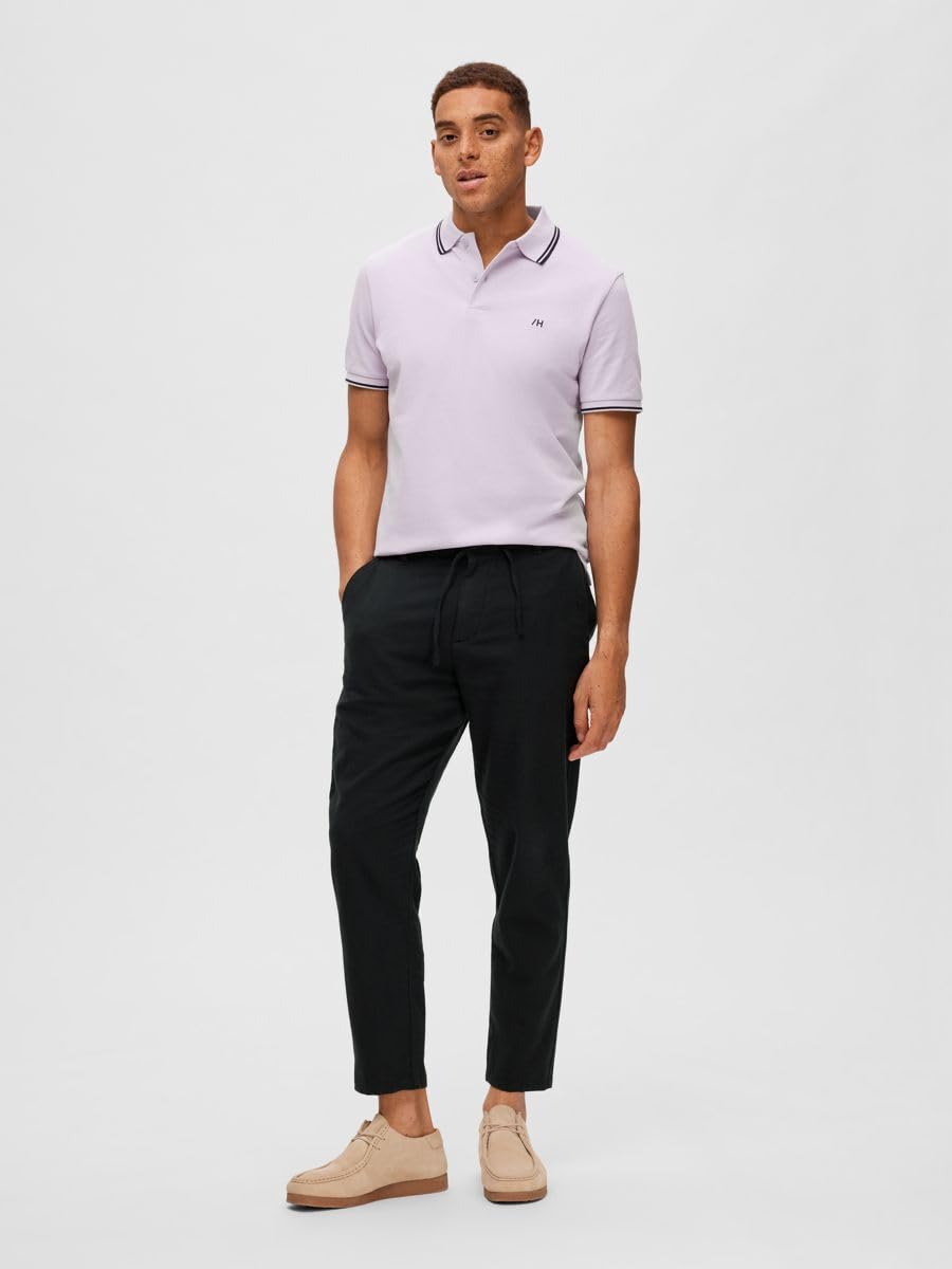 Selected Homme Selected Chinohose SLH172-SLIMTAPE BRODY LINEN PANT NOOS Baumwollmischung – Bild 5