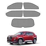 ホンダ WR-V サンシェード メッシュ DG系 WRV 車中泊 断熱 日除け UVカット 専用アクセサリー (WR-V)