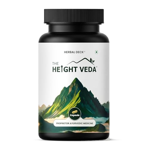HERBAL DECK Height Veda Supreme Growth Formula 60 Capsules - Image 2